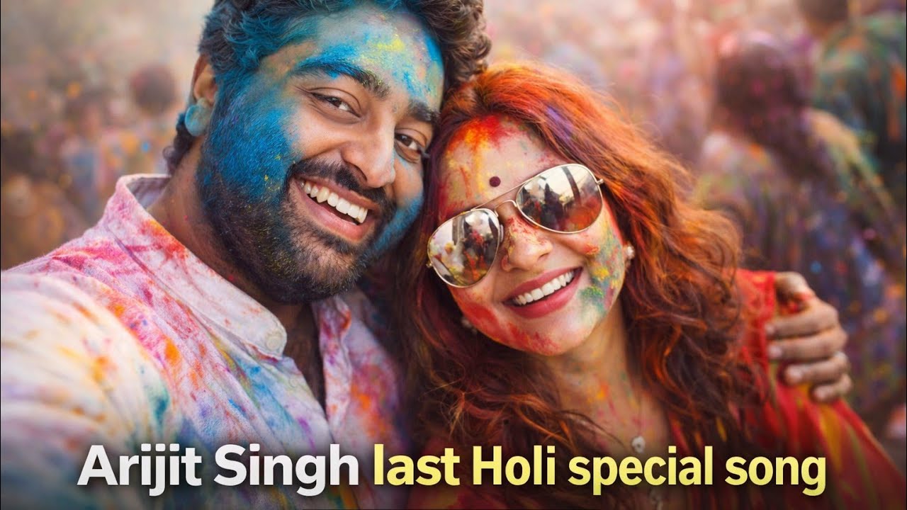 Arijit Singh Last Holi special song 2026 | Arijit Singh official video|