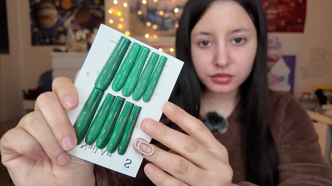 SHEIN haul με νύχια !! | Greek ASMR