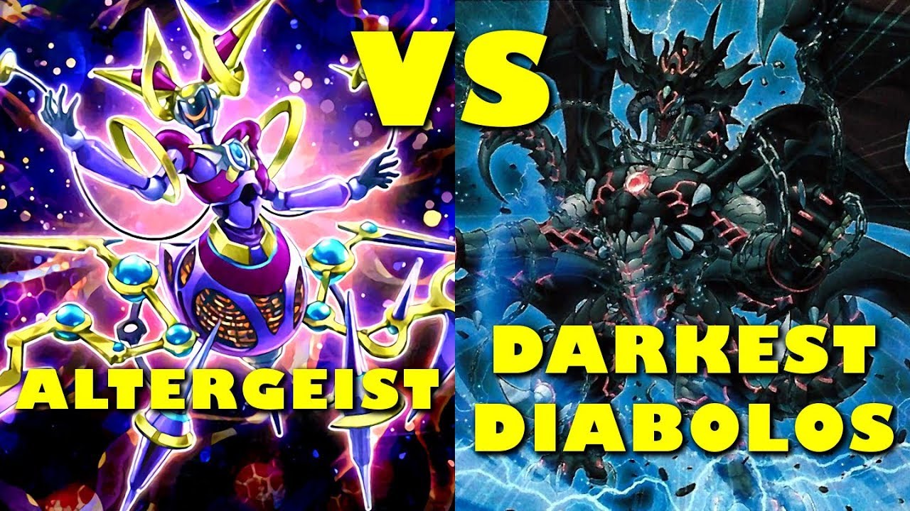 Real Life Yugioh - ALTERGEIST vs DARKEST DIABOLOST | May 2018 Scrub League