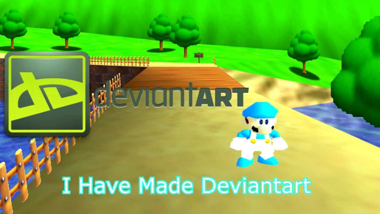 Super Mario 64 ~ Vlog 2 [Deviantart,Google+]