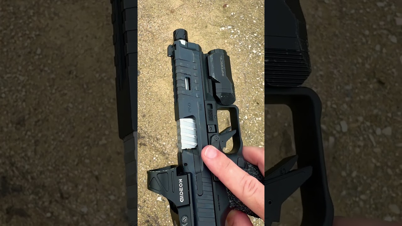 Canik Mete SFT Pro that&rsquo;s been used and carried.