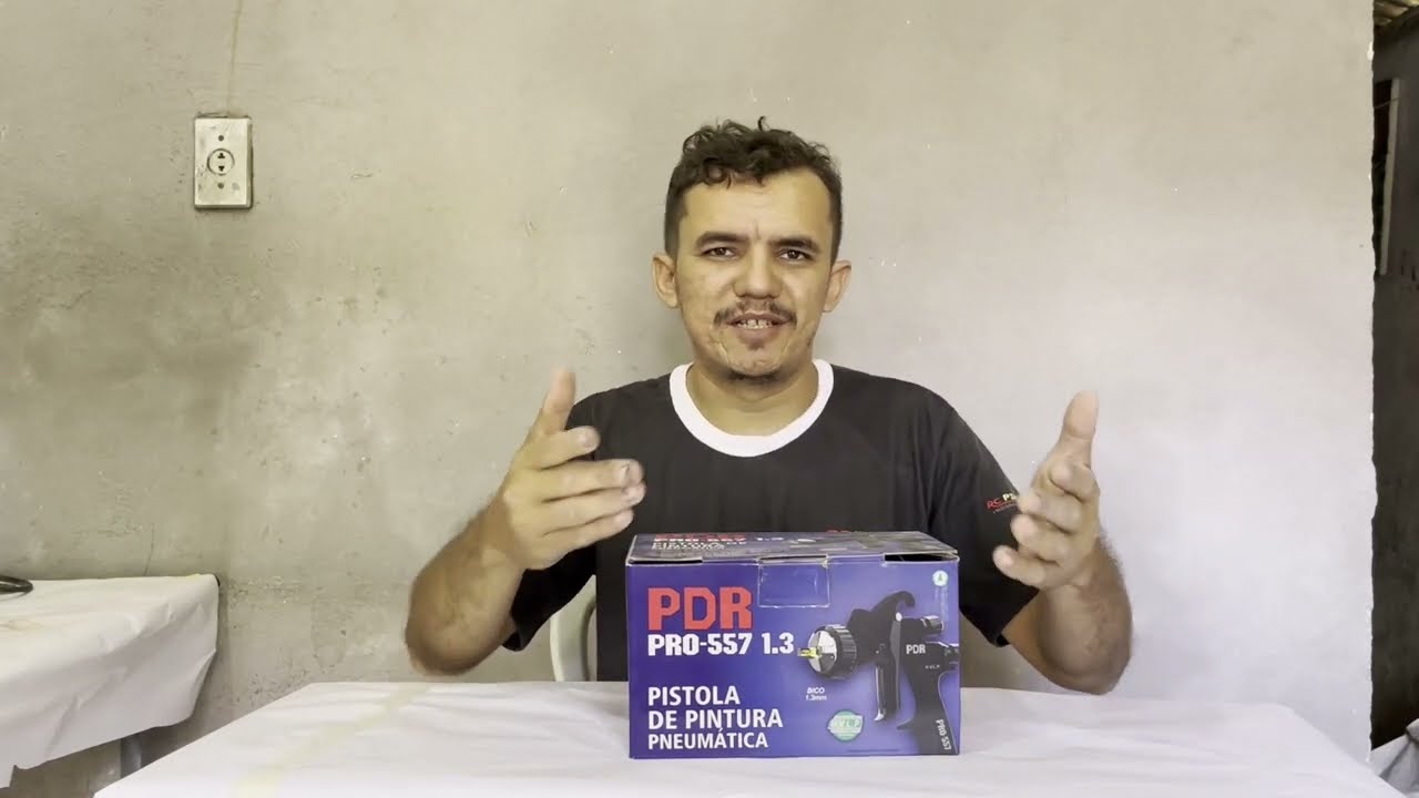 Pistola de pintura,  pdr pro 557 bico 1.3 HVLP