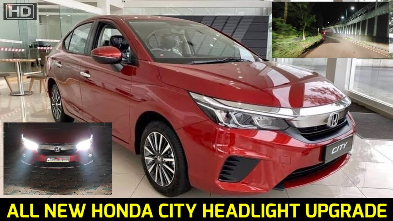 #HONDA CITY 2021#Headlight upgrade # All new Honda city //Latest Updates 2021
