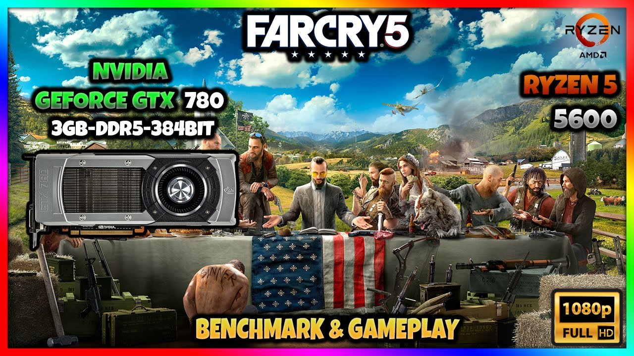 NVIDIA GTX 780 3GB | FAR CRY 5 GAME TEST | 1080P | Benchmarking & Gameplay | 2023 | ABDULLAH HACK.
