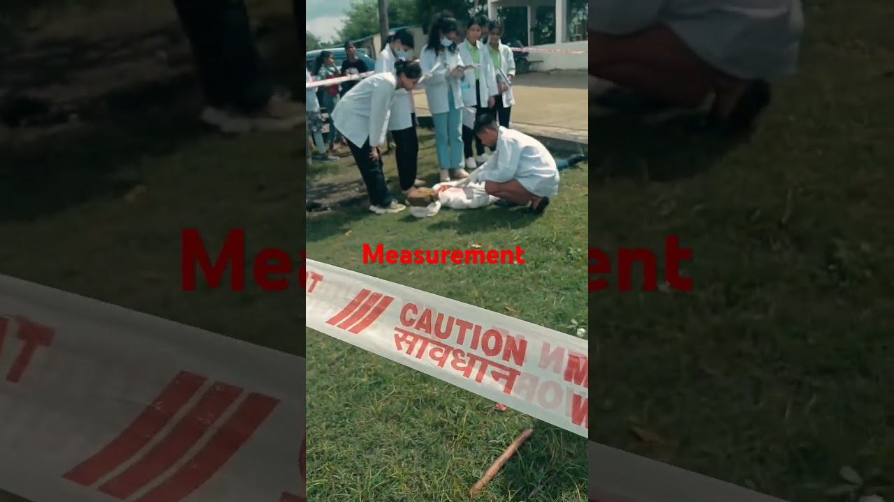 Outdoor crime scene investigation