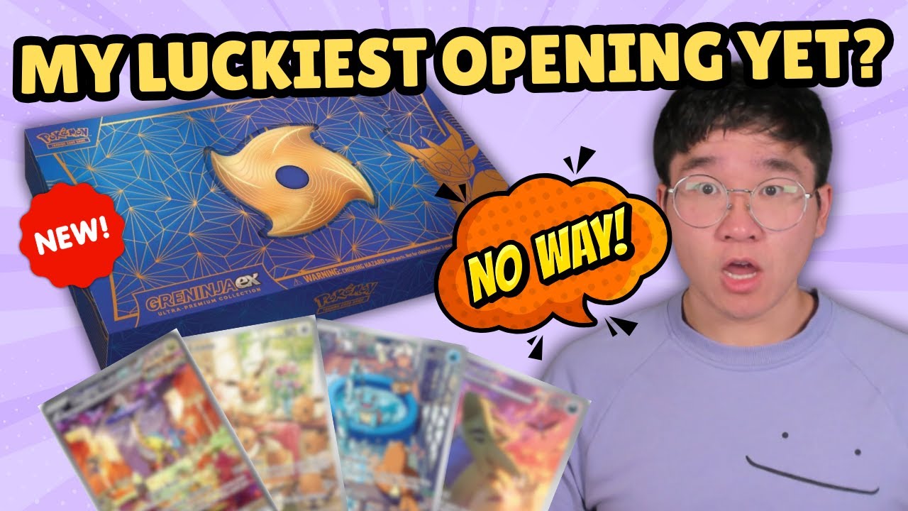 Opening the NEW Greninja Ultra Premium Collection Box!