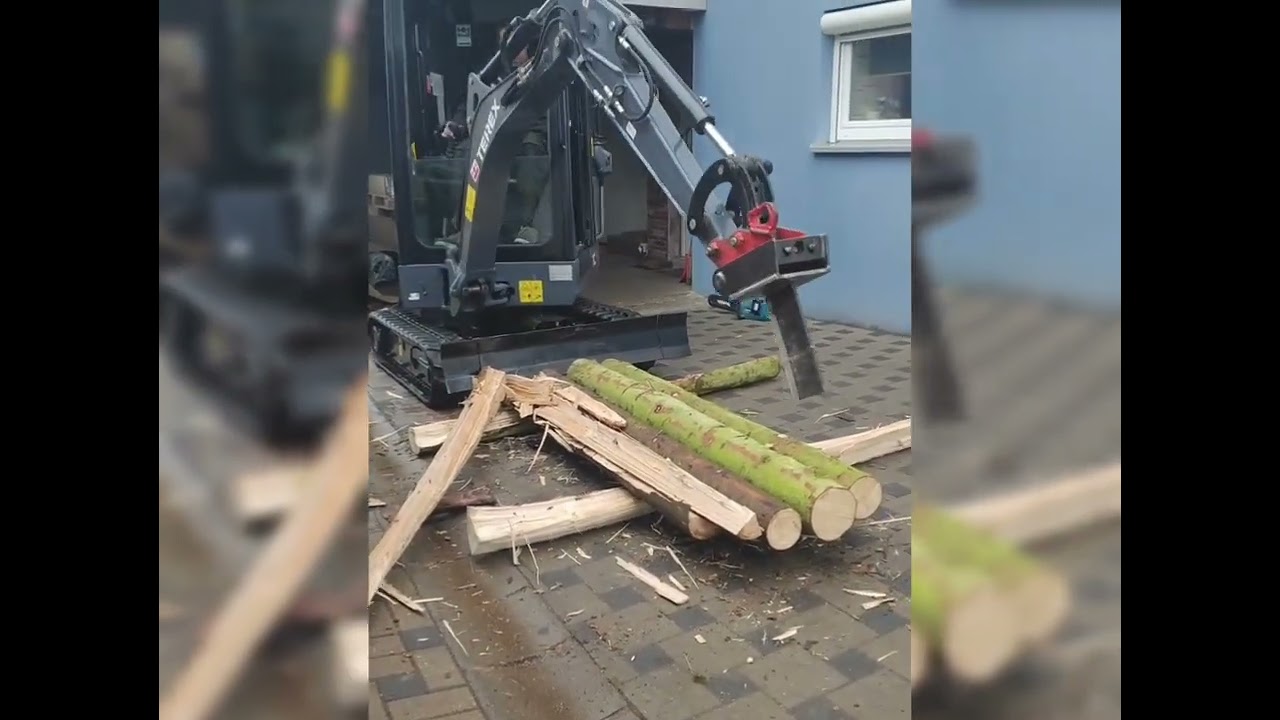 Spaltmesser für Minibagger Bader Maschinenbau