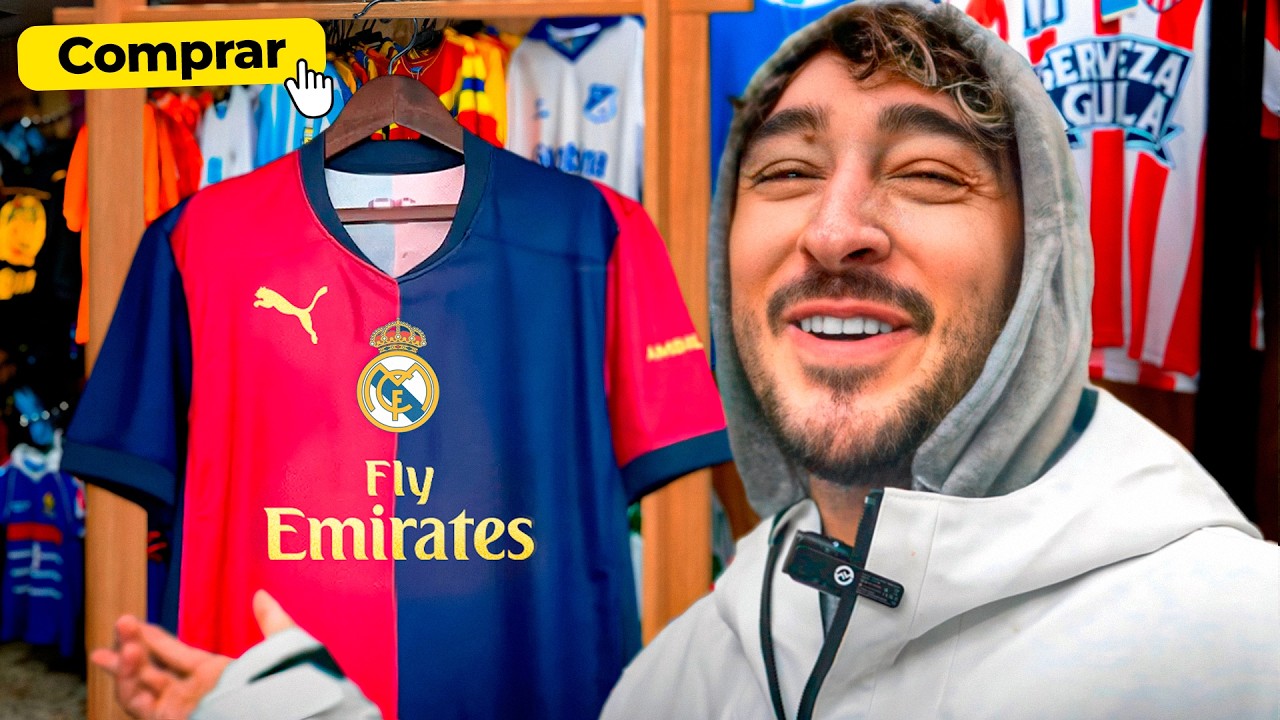 Fuimos a por Camisetas Falsas y Nos Timaron 😳💸 en el Mercado de Inglaterra