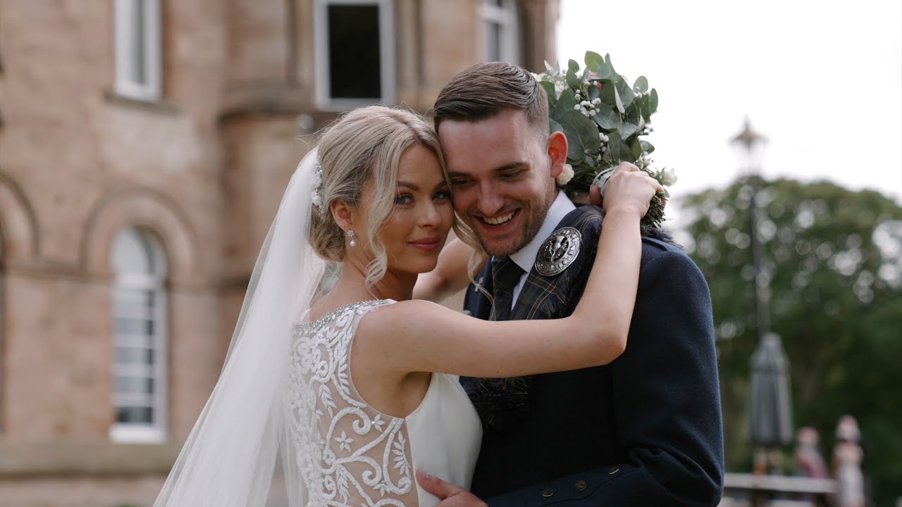 Cornhill Castle Hotel | Wedding Highlights | Victoria + David