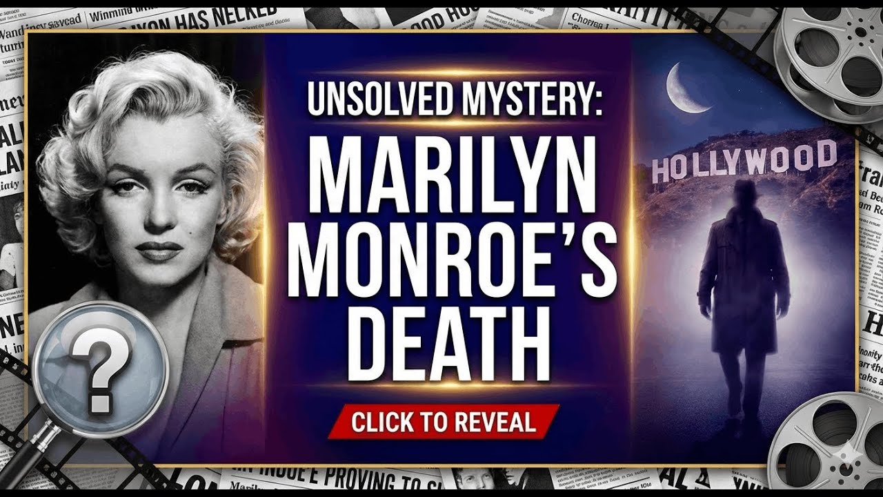 Marilyn Monroe Unsolved Death | How Did Marilyn Monroe Die? | The Unsolved Mystery 