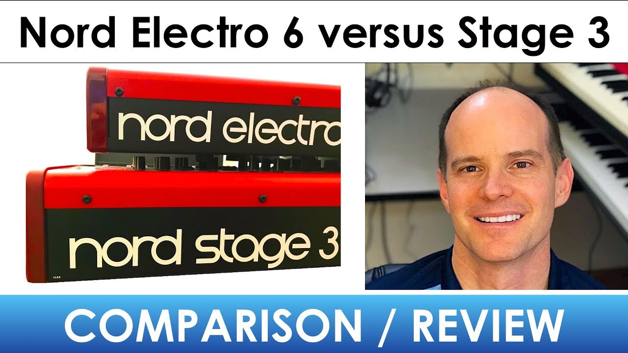 Nord Electro 6 и Nord Stage 3 Сравнение и обзор