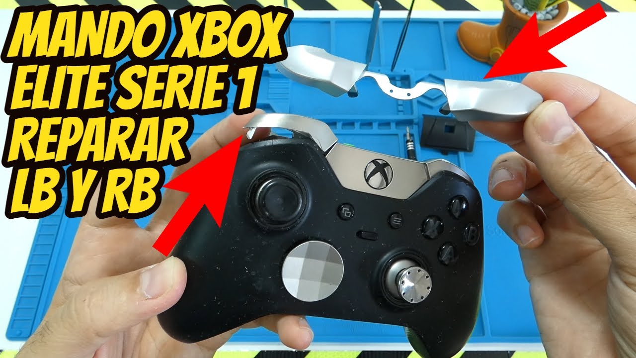 Mando Xbox Elite Serie 1 LB y RB Roto // Como Abrir y Reparar Paso a Paso