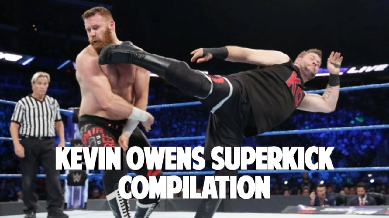 Kevin Owens Superkick Compilation