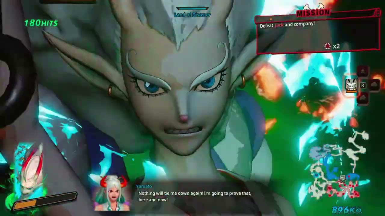 One Piece Pirate Warriors 4: Yamato (Gameplay)
