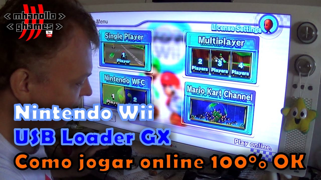 Nintendo Wii: USB Loader GX - Como jogar online 100% OK.