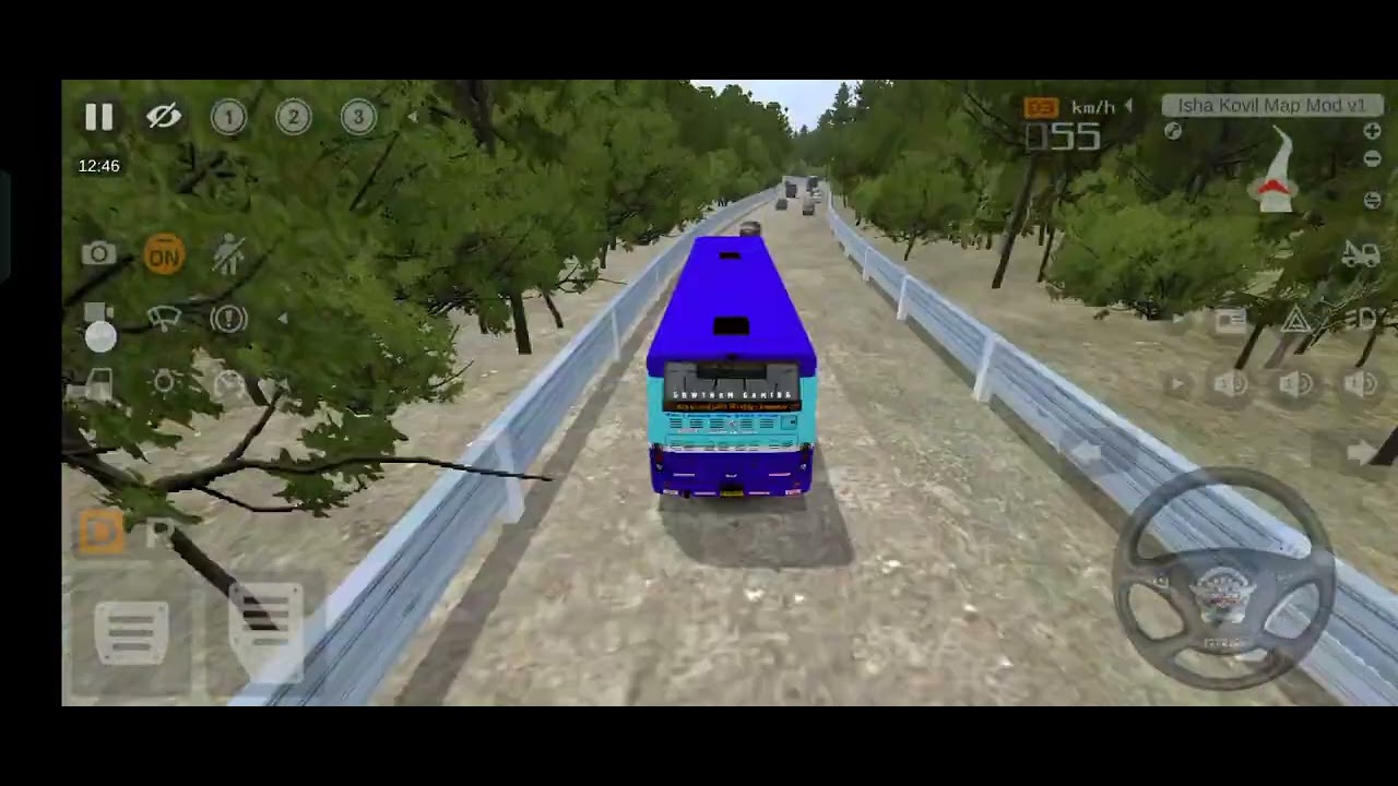 Bus simulator indonesia gameplay in tamil nadu map 🗾