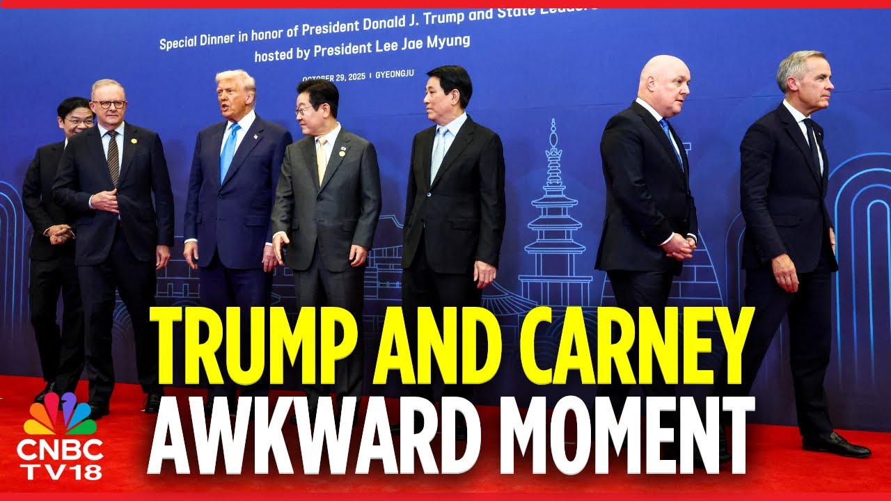 WATCH: President Trump Meets Mark Carney at APEC Leaders Dinner | Trump Talks About XI Meeting |N18G