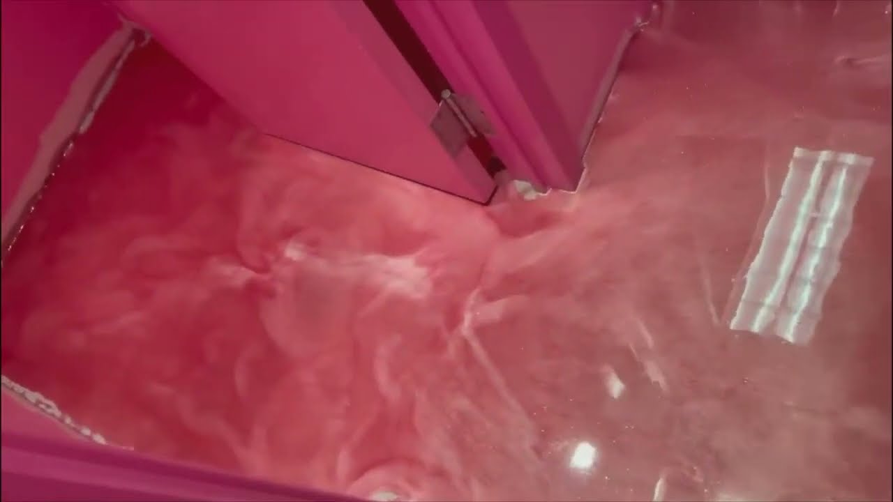 Beautiful Pink (Fuchsia) Metallic Floor - Anything is Possible!
