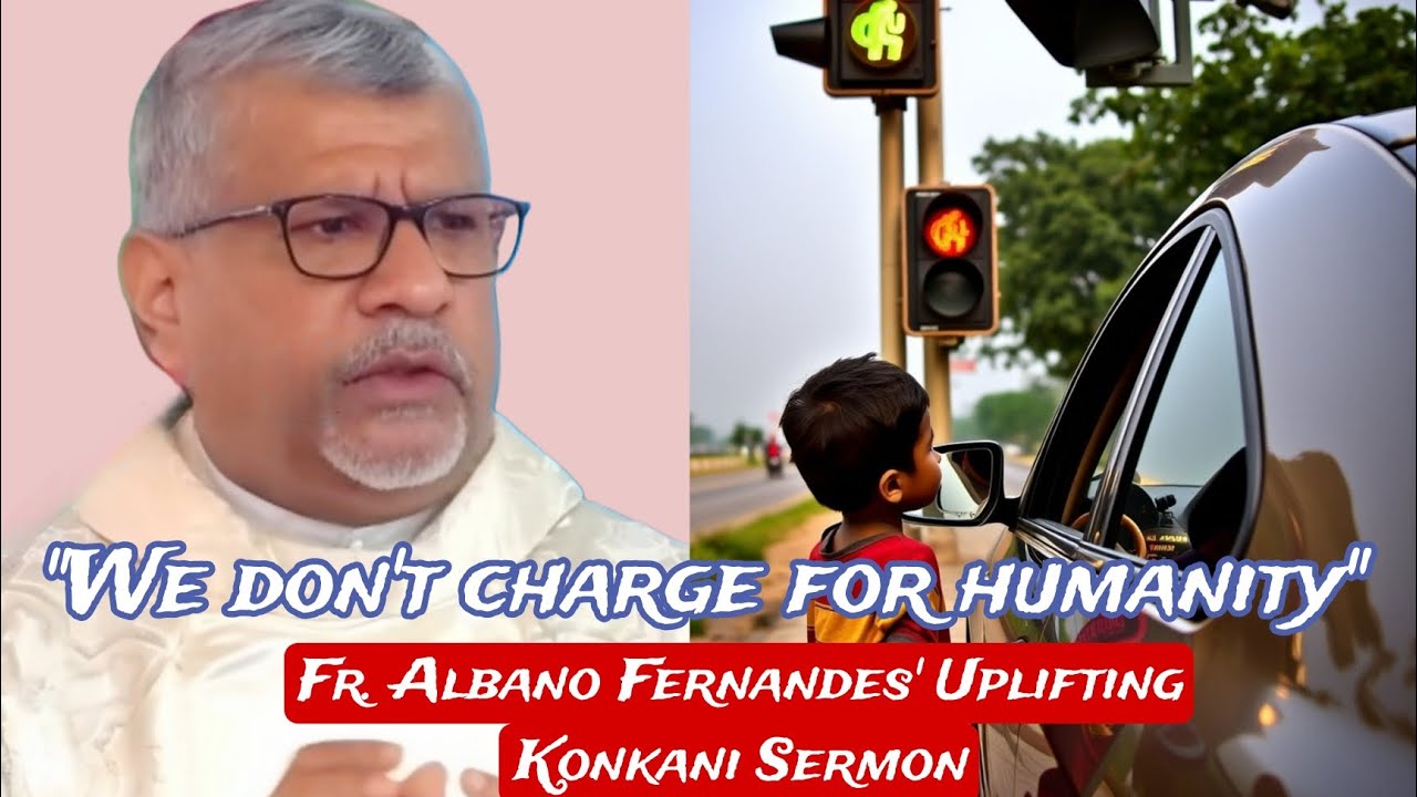 KONKANI SERMON | Embracing the Poor with Love | Fr. Albano Fernandes | #tfrcctv