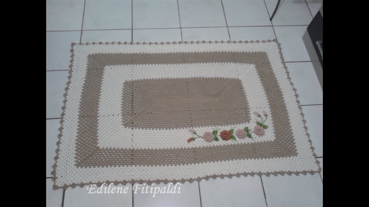 Tapetão Retangular para Sala ou Quarto