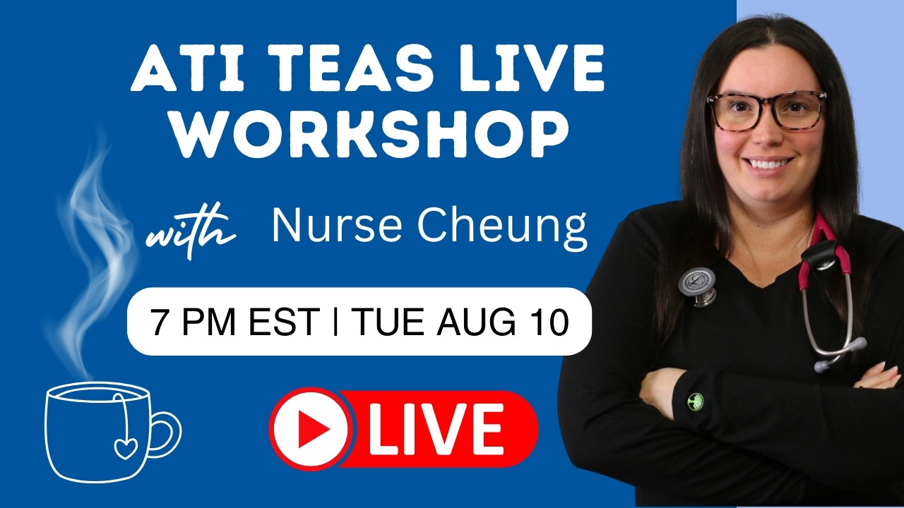 TEAS 7 Science Practice with Nurse Cheung ( A&P - Cardiac, Respiratory System )