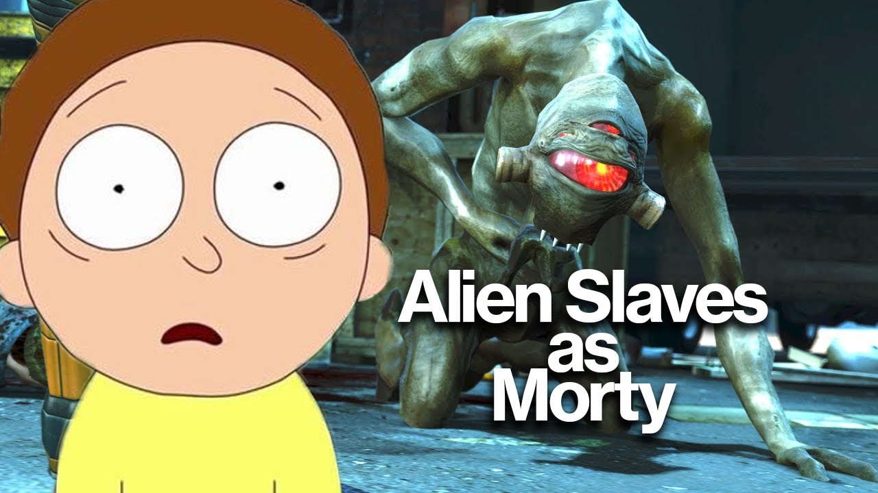 Alien Slaves as Morty (Black Mesa Mod)
