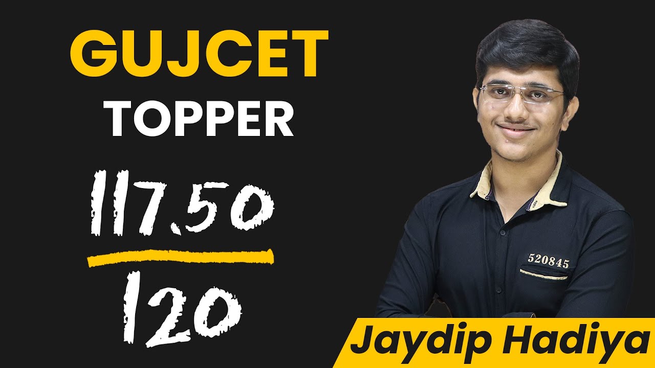 (EP - 176) GUJCET TOPPER | JAYDEEP HADIYA | 117.50/120 | ASHOK GUJJAR