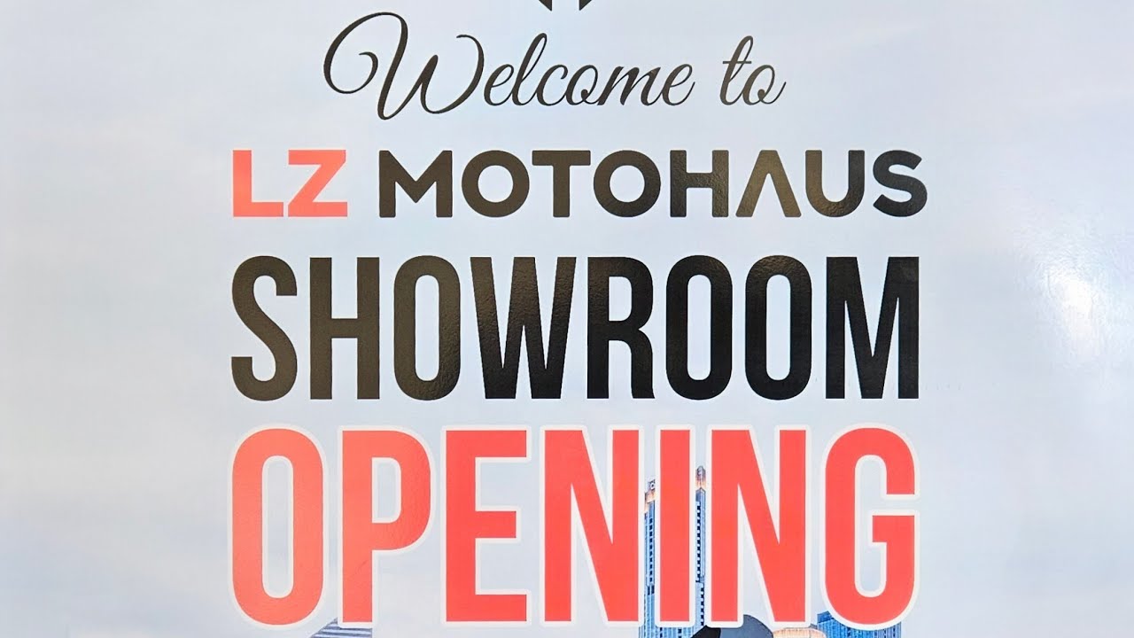LZ Motohaus Showroom  Opening