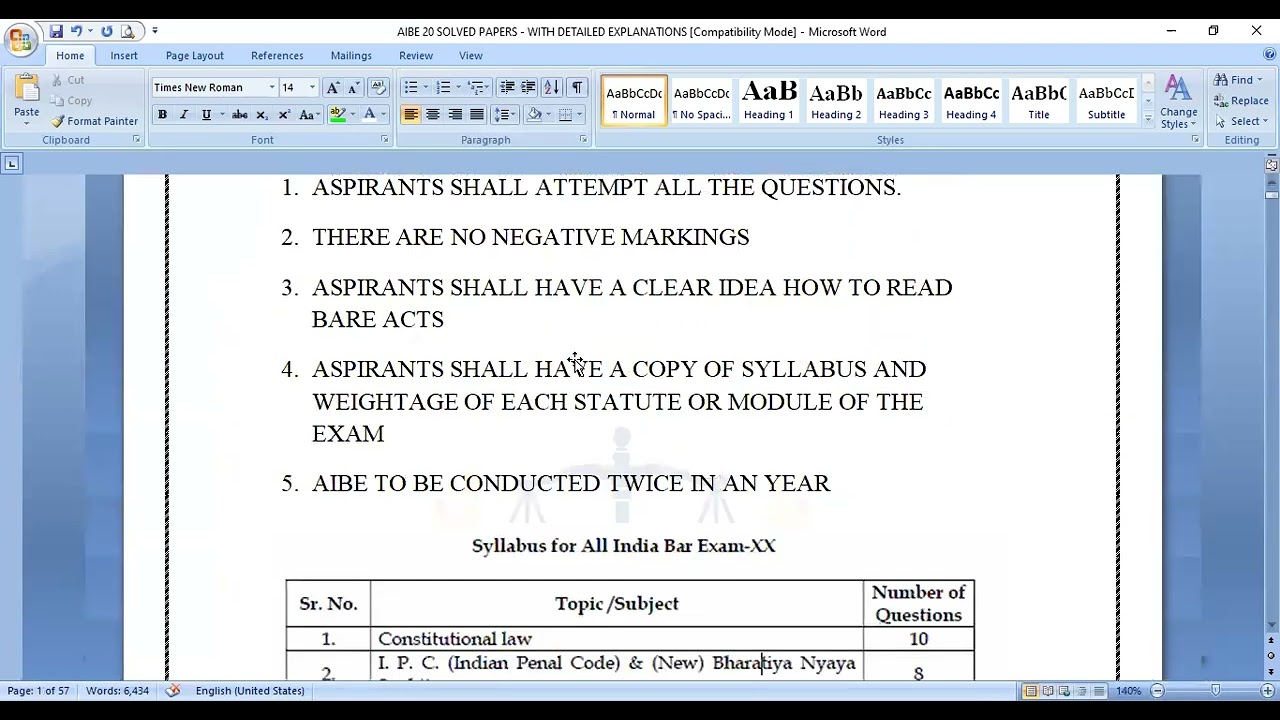 AIBE PRACTICE SESSION PYQs BY ADV  ABDUL MUHEEB SIR
