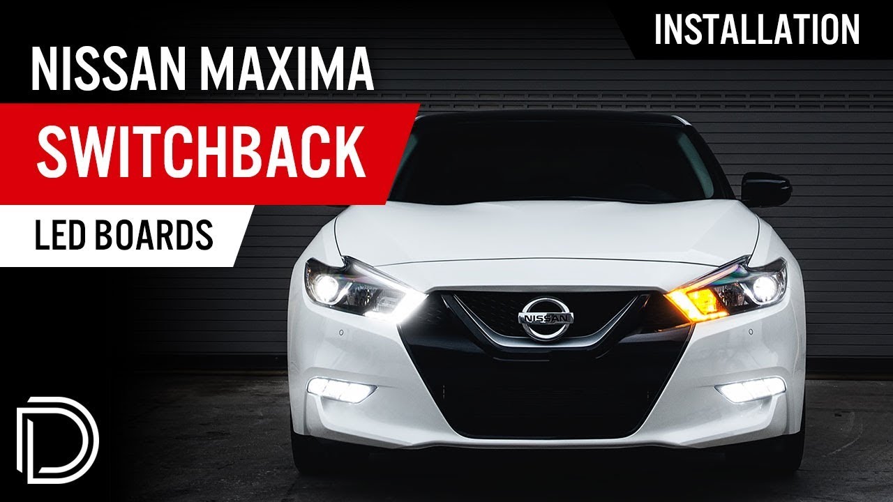 Как установить светодиодные платы на Nissan Maxima Switchback 2016–2018 годов | Diode Dynamics