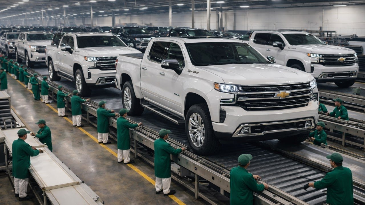 How a Chevrolet Silverado 1500 High Country Is Made — Full Factory Build & Quality Checks