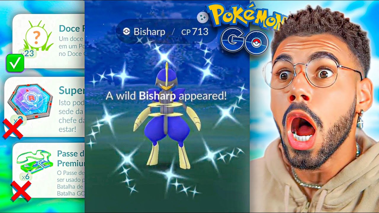 Usei o BUG pra *SHINY*… FUNCIONOU… 🤯😍😱 #pokemongo