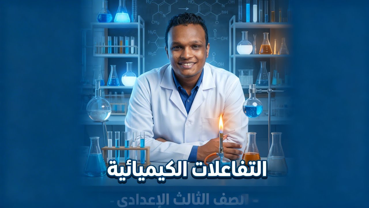 شرح درس التفاعلات الكيميائية  | علوم تالتة إعدادي | أسهل طريقة لحفظ المعادلات 🧪🔥