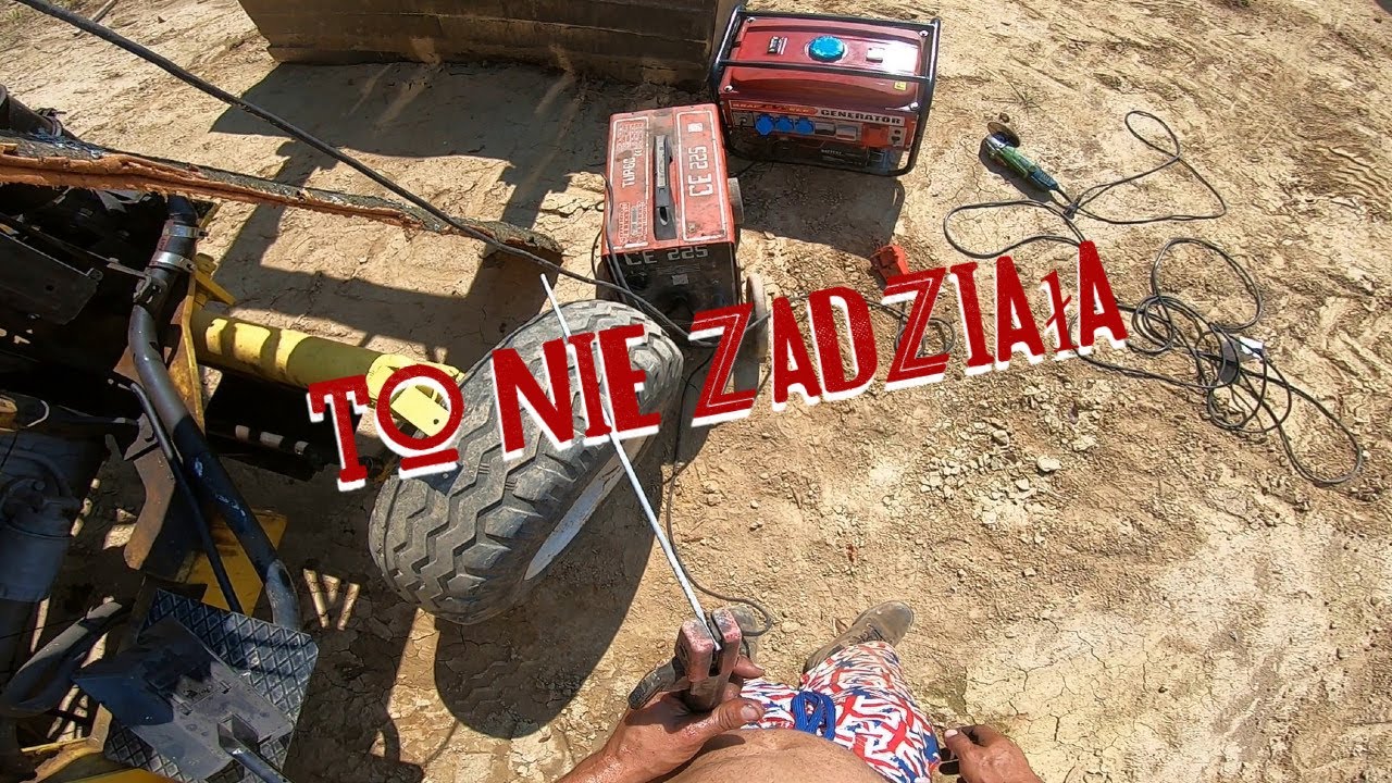 Agregat prądotwórczy 6,8 kVA 230/400v kontra Spawarka inwertorowa Wielki test i przykre zakończenie