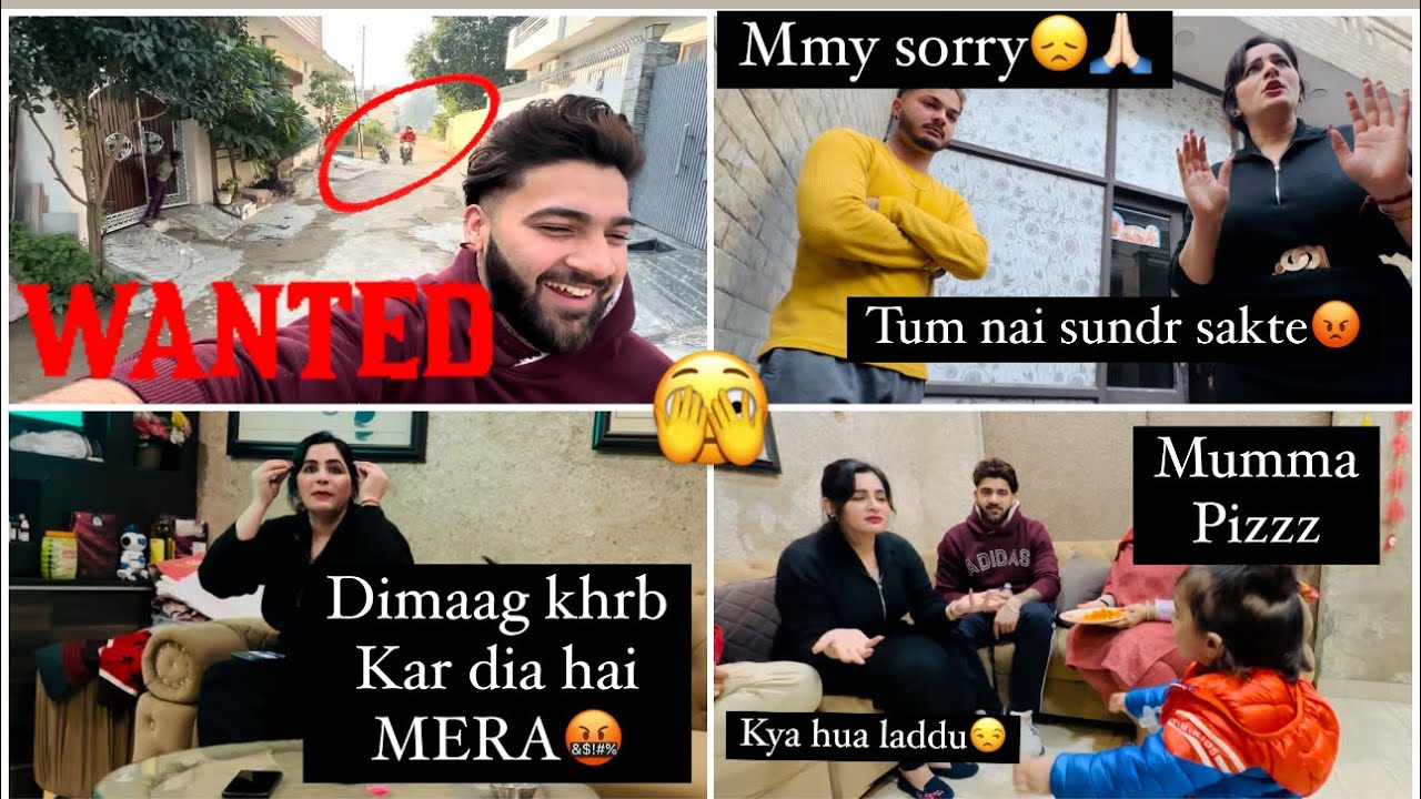 🏠​⁠GHAR K es KALESH se MAI HOGYA HU PARESHAN😞 mere SE Nai HOGI VLOGING💔MUJHE KRDO MAFF🙏🏻 ​⁠