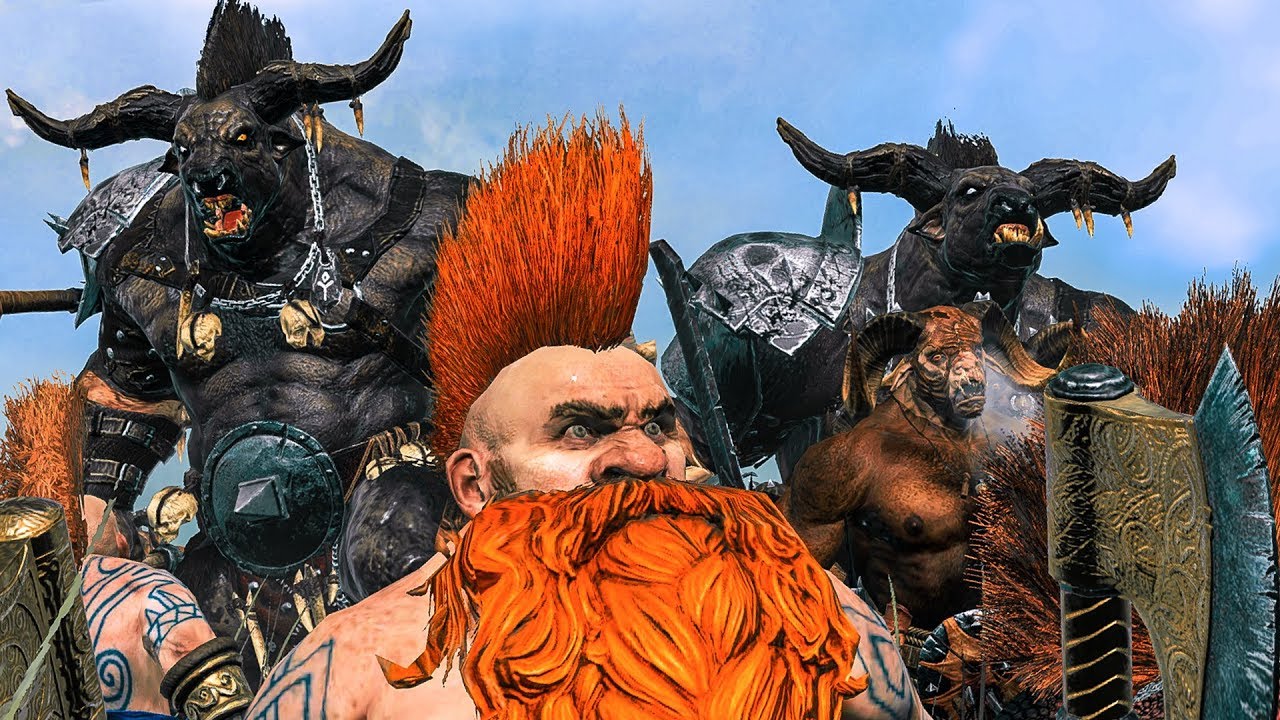 TO THE LAST DWARF - BEASTMEN vs DWARFS - Total War WARHAMMER 2 Cinematic Battle Machinima