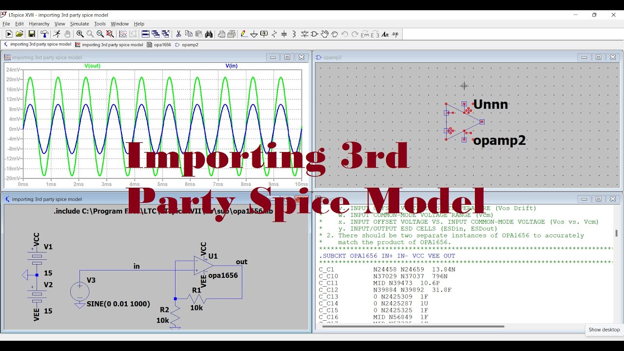 How to Import 3rd Party Spice Model into LTSpice #importing #viralvideo #electronics