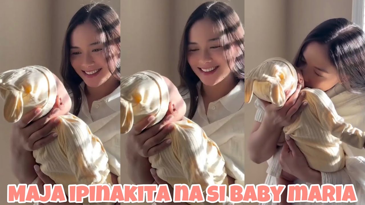MAJA SALVADOR IPINASILIP NA ANG KANYANG ANAK GANDANG BATA AT LUSOG NITONG SI BABY MARIA