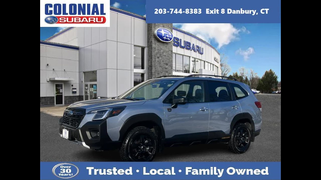 2025 Subaru Forester Wilderness Danbury, Brookfield, Ridgefield, New Milford, New Fairfield CT