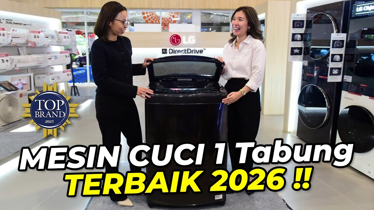 5 Rekomendasi MESIN CUCI 1 TABUNG TERBAIK 2025