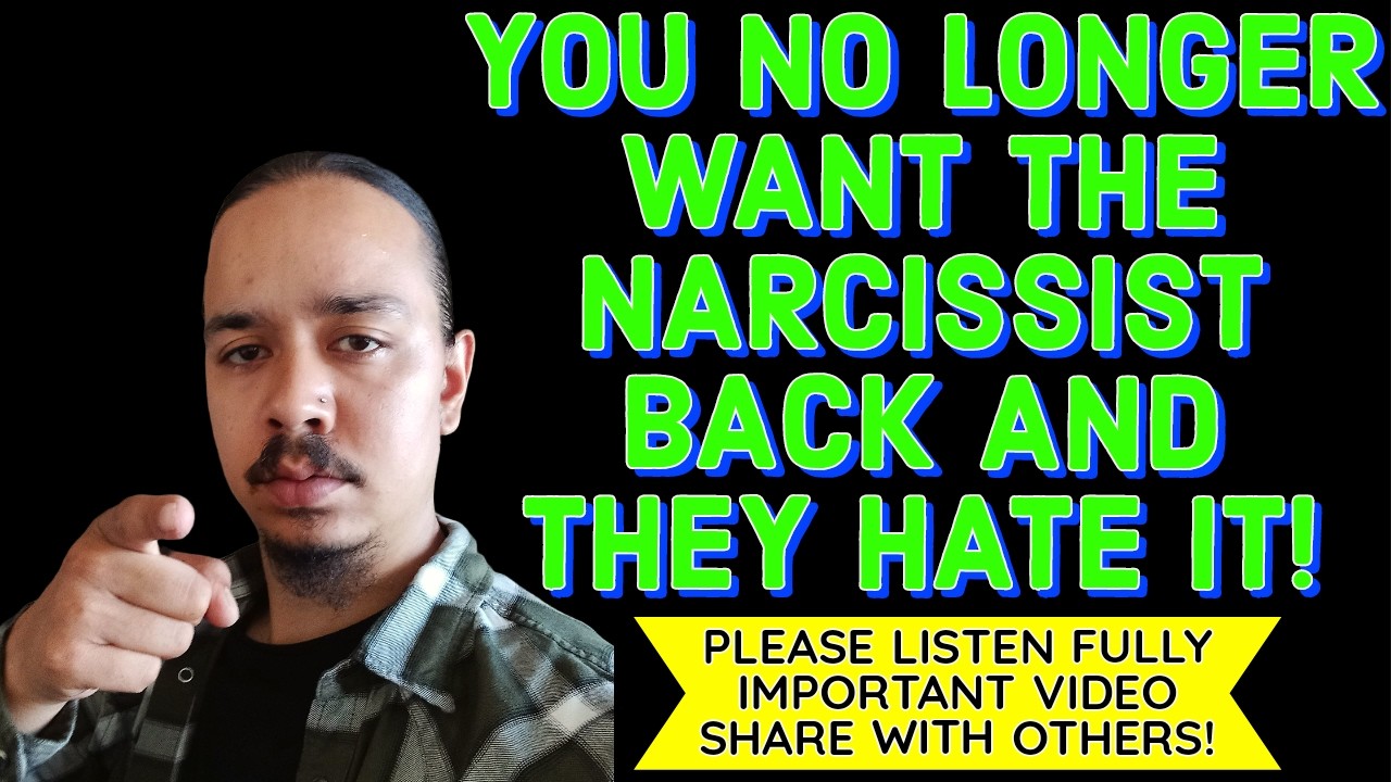 YOU NO LONGER WANT THE NARCISSIST BACK AND THEY HATE IT‼️