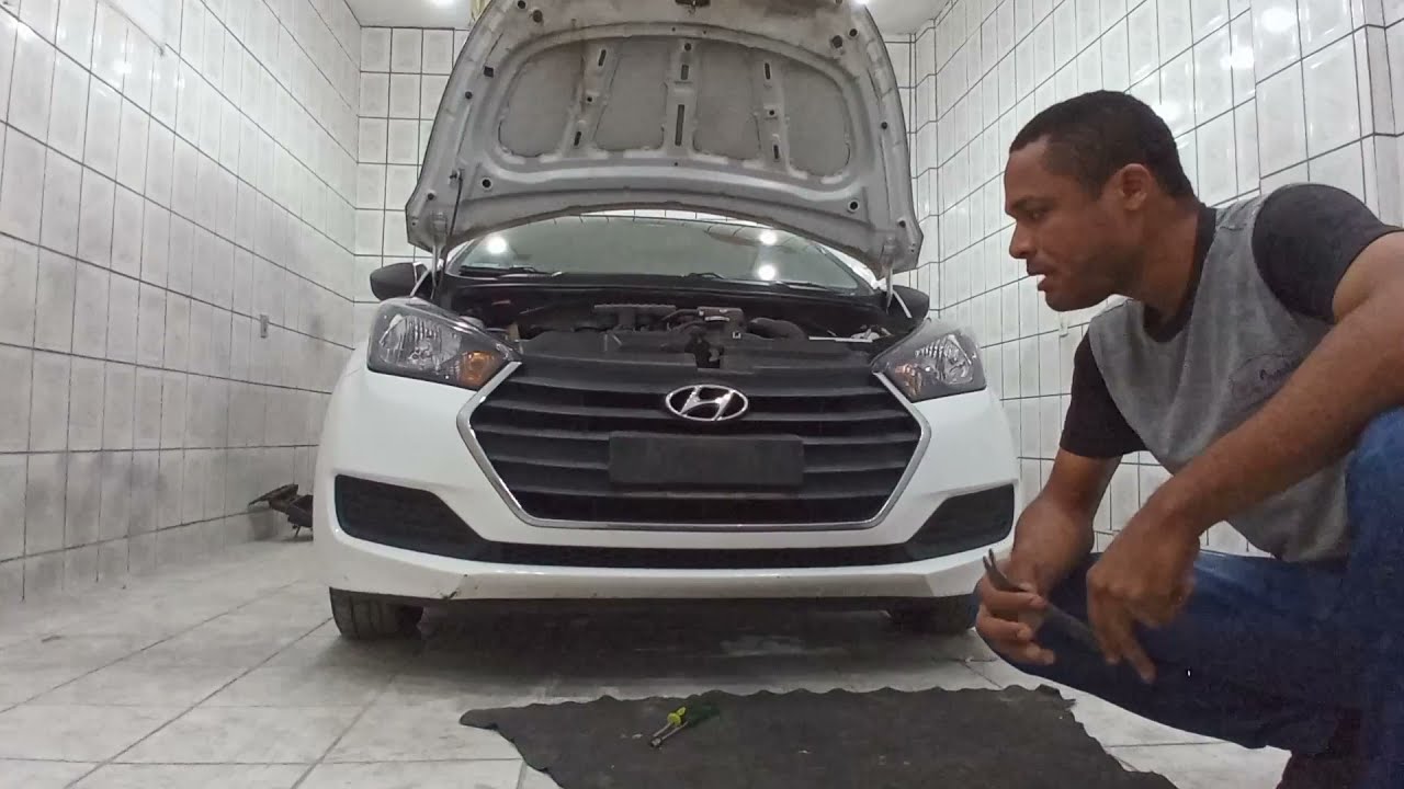 Como tirar o para choque dianteiro HB20 1ª geração (facelift)