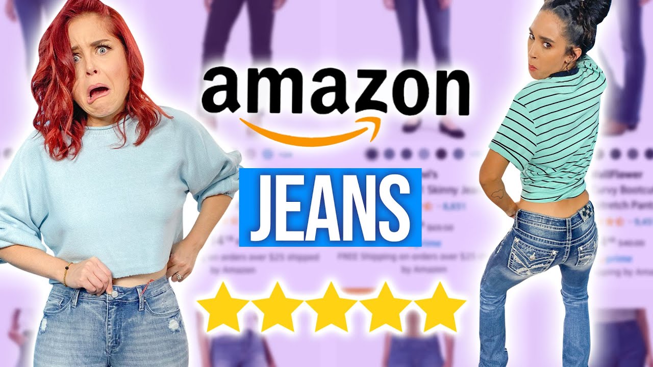 Guessing 1 vs 5 Star Amazon Jeans!?