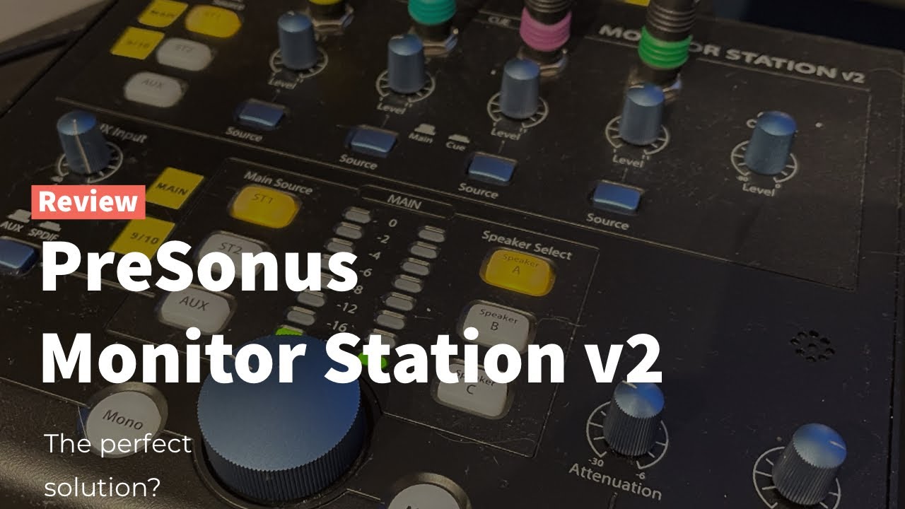 PreSonus Monitor Station v2 Review