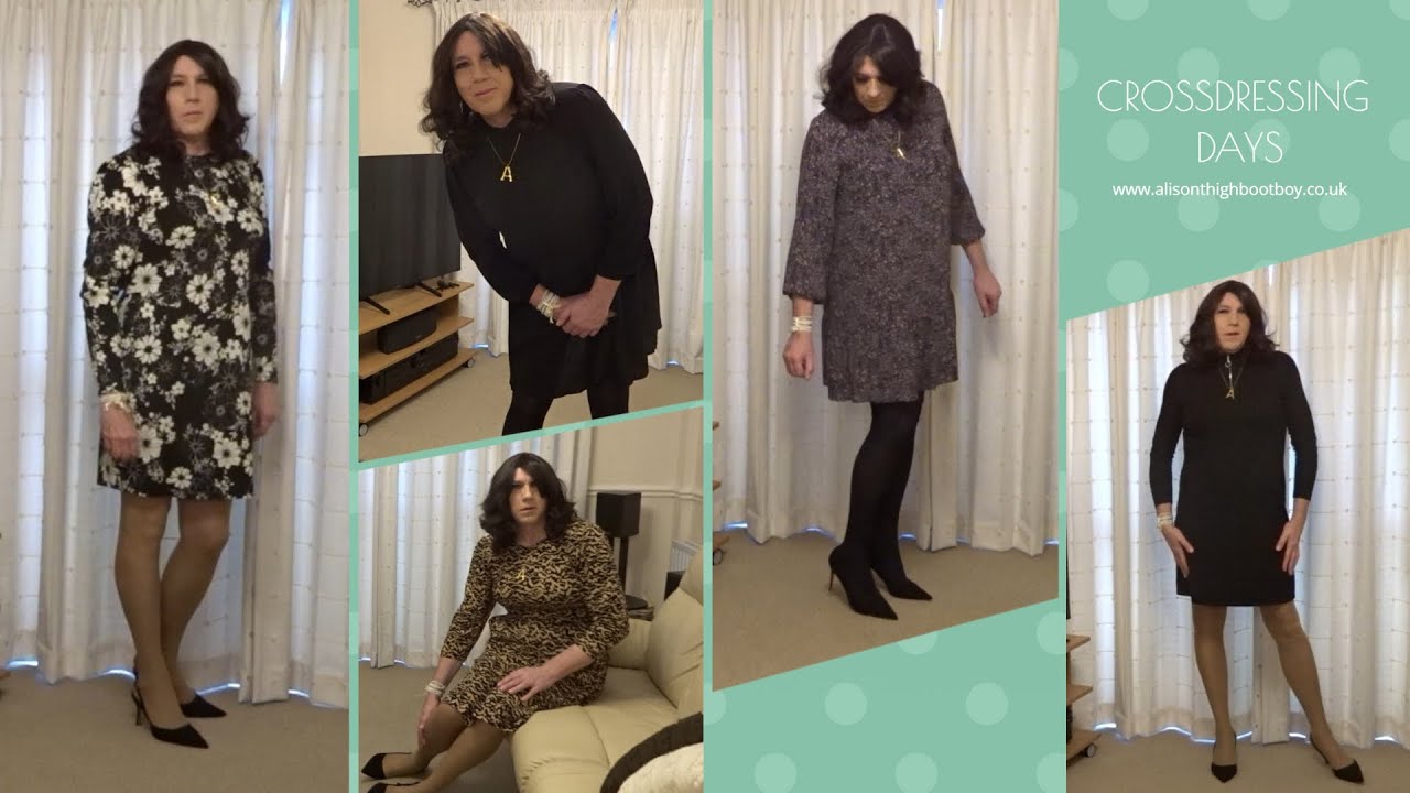 Crossdressing Days - Can you ever have too many new dresses? - Glamorous Crossdresser