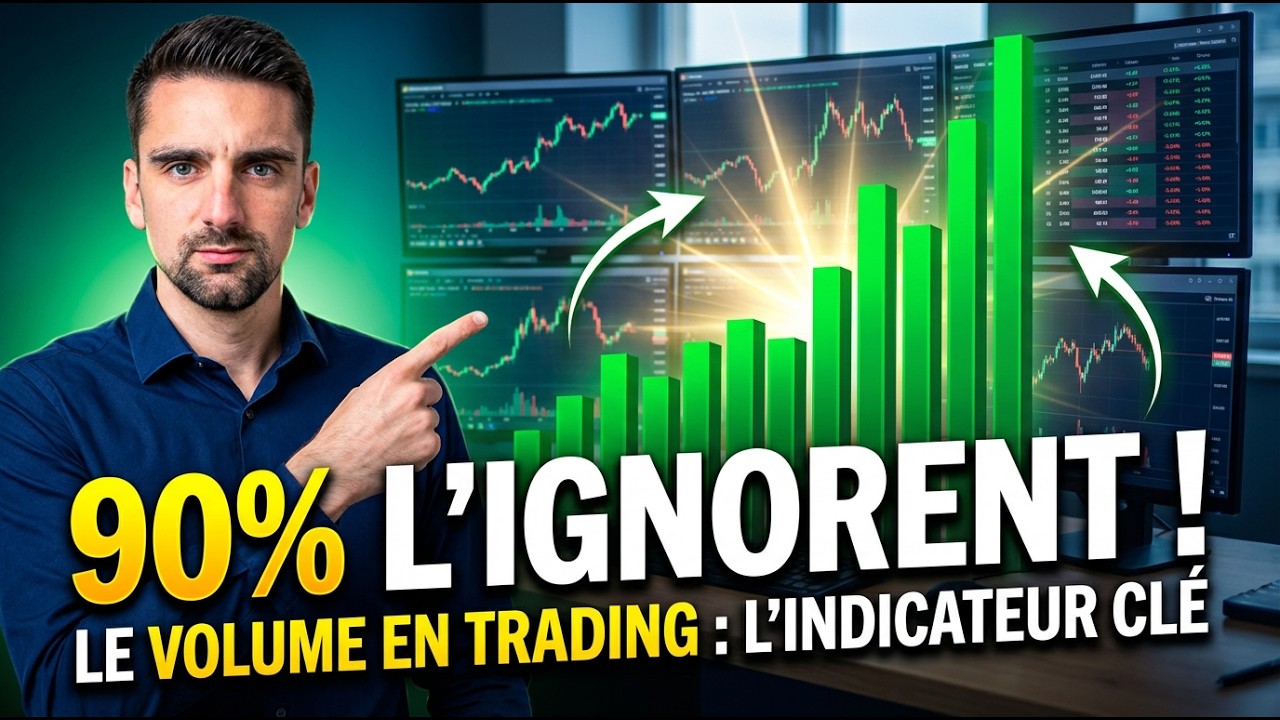 Le VOLUME en trading : l'indicateur que 90% ignorent (et c'est une erreur)