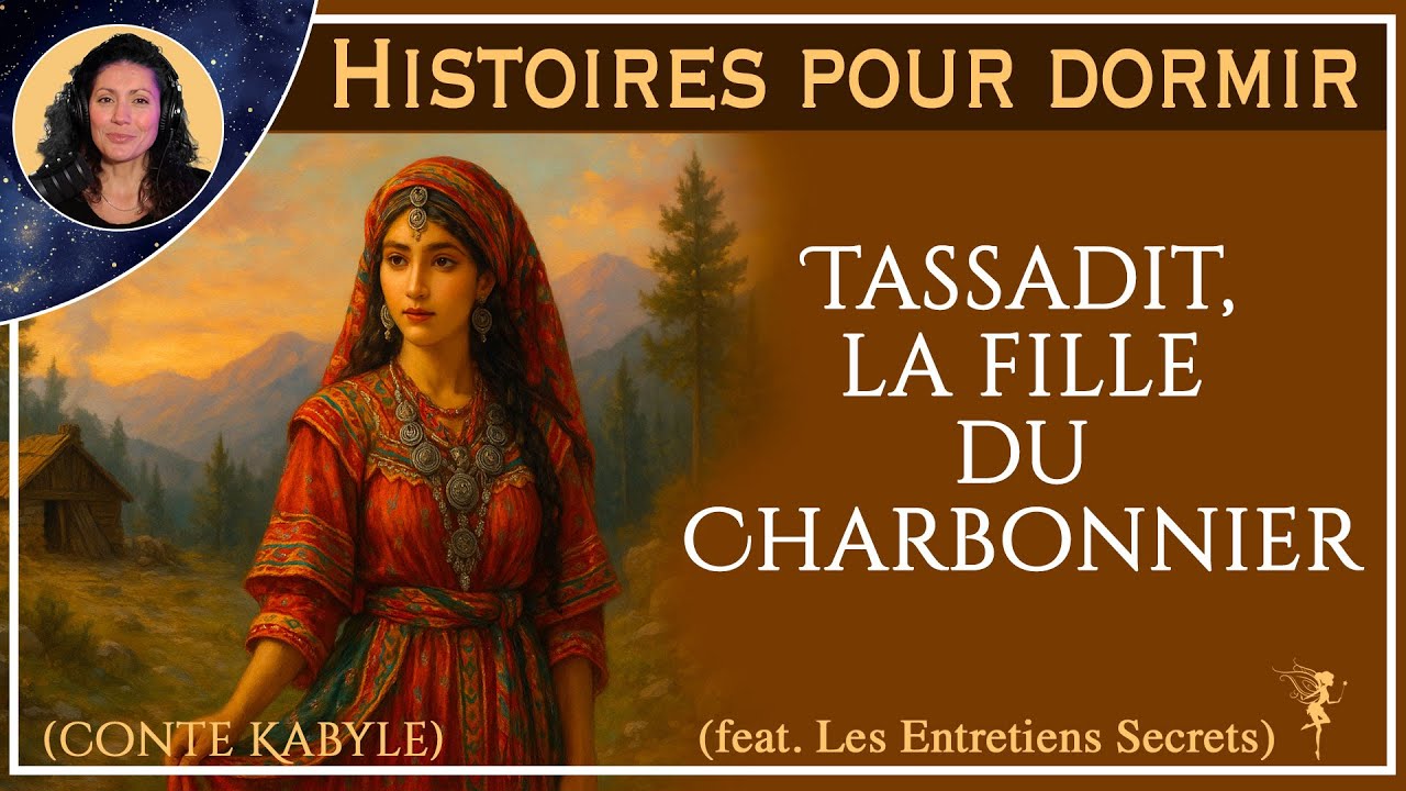 Histoire pour dormir  |  Tassadit, la fille du charbonnier | Conte Kabyle FEAT. MOJOON