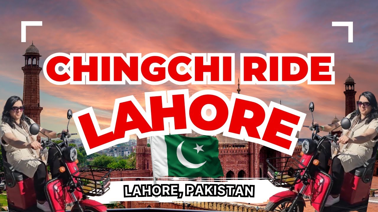 This is Lahore on a Chingchi 🇵🇰