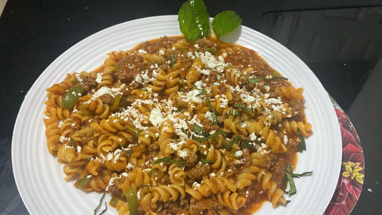 Pasta fusilli