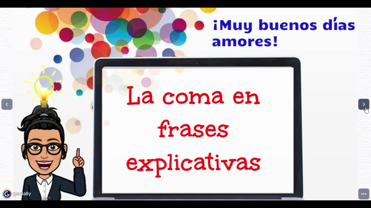La coma en frases explicativas